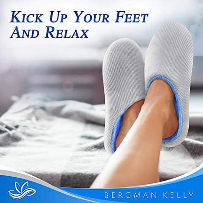 Bergman Kelly Memory Foam Slippers for Women & Men, Super Cushiony Slip-On House Shoes for WFH Comfort (Cush Collection), US Company