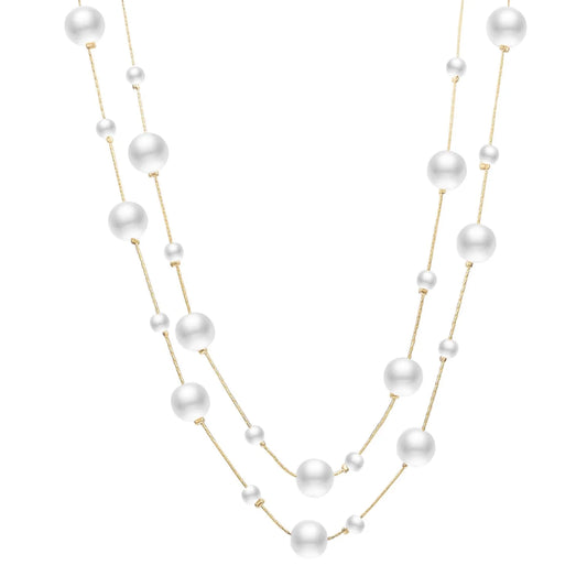 Faux Pearl Necklace