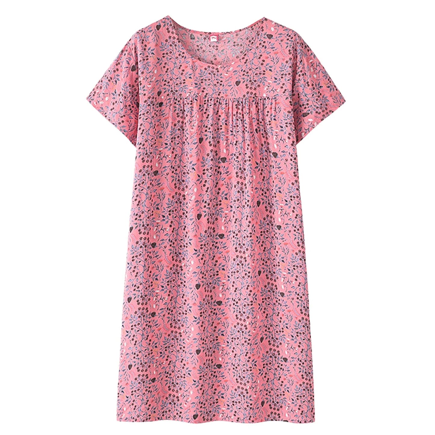 Cotton Silk Sleep Dress