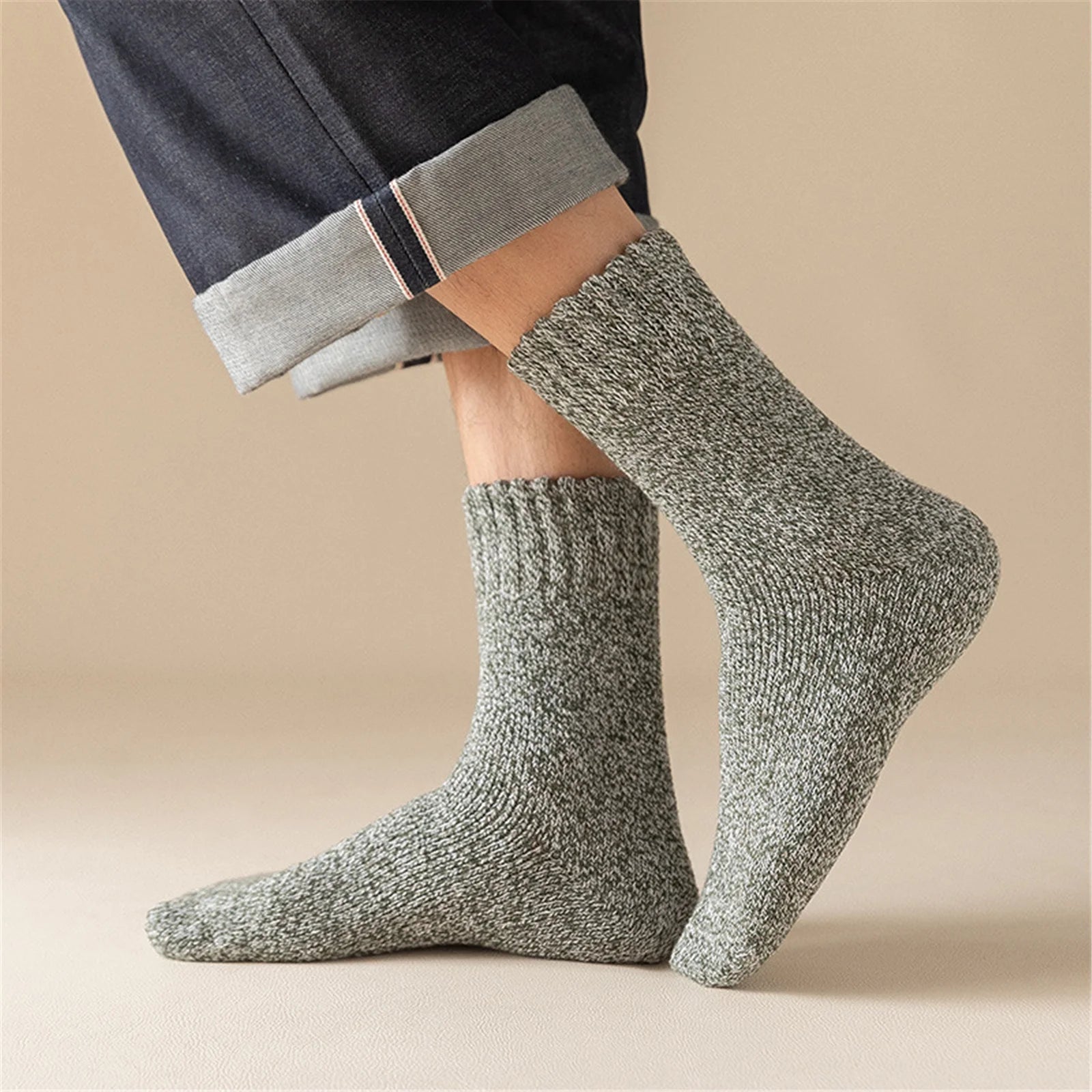 5 Pairs Merino Wool Socks for Men