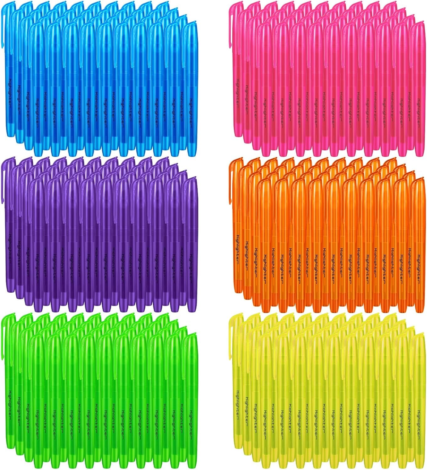 120 Pack Highlighters Assorted Colors