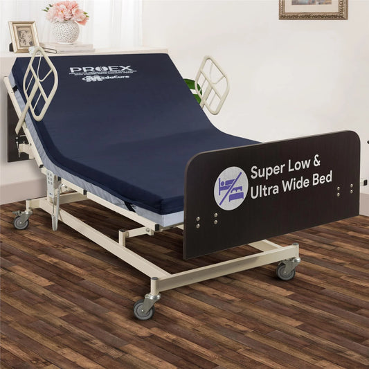 Ultra Wide Full Electric Bariatric Adjustable Bed