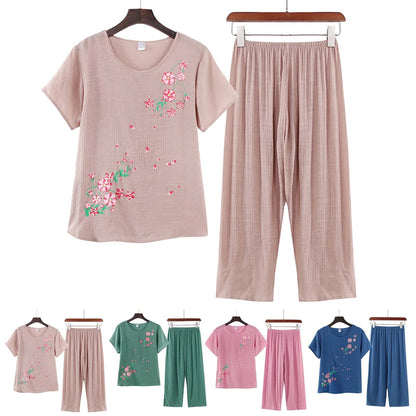 Floral Pajama Set