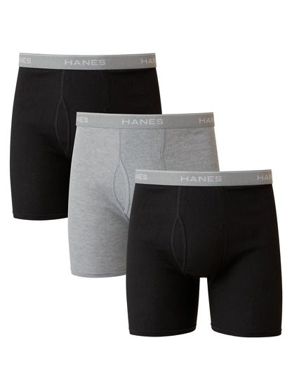 Hanes Men's Boxer Briefs, 3 Pack