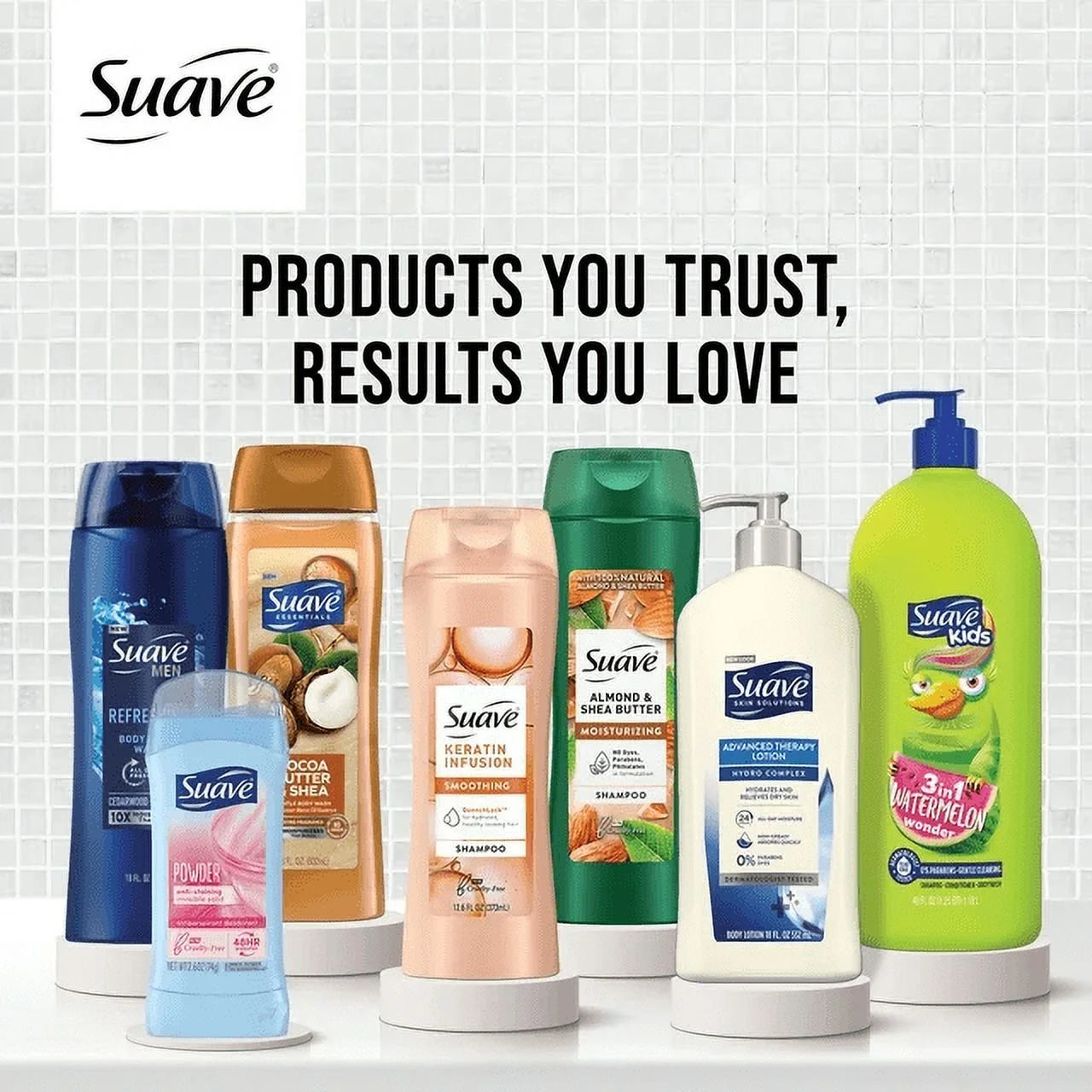 Suave Professionals Men 2-in-1 Shampoo & Conditioner