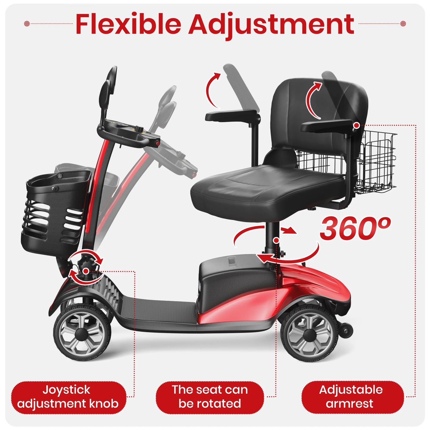 4 Wheel Mobility Scooter