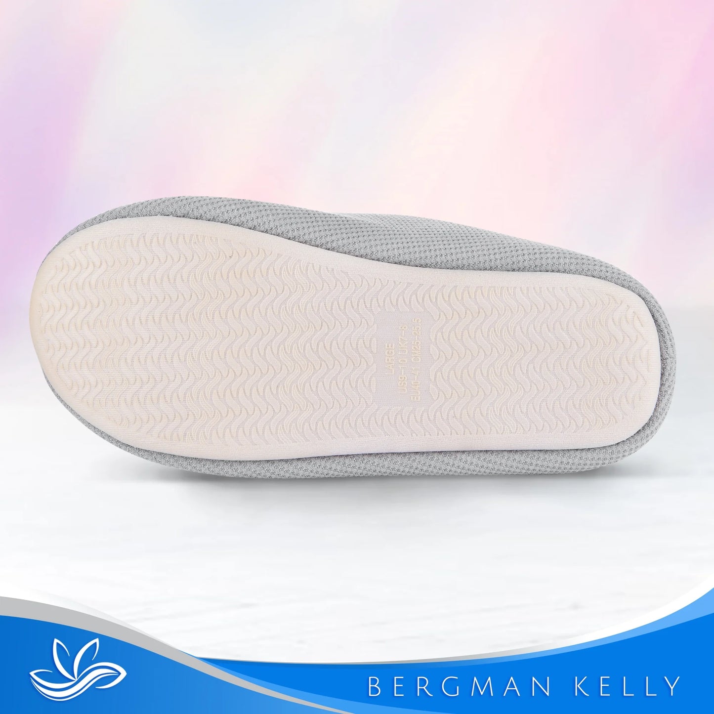 Bergman Kelly Memory Foam Slippers for Women & Men, Super Cushiony Slip-On House Shoes for WFH Comfort (Cush Collection), US Company