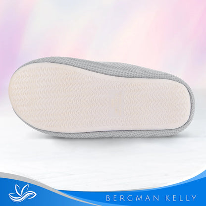 Bergman Kelly Memory Foam Slippers for Women & Men, Super Cushiony Slip-On House Shoes for WFH Comfort (Cush Collection), US Company