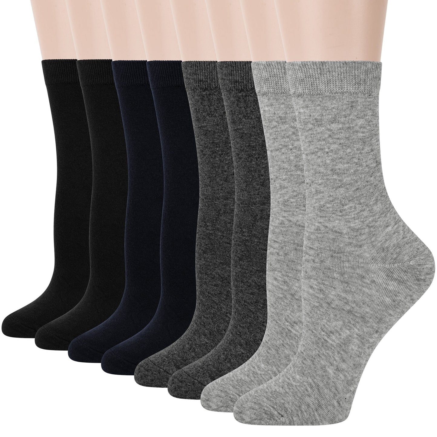 Soft Cotton Crew Socks