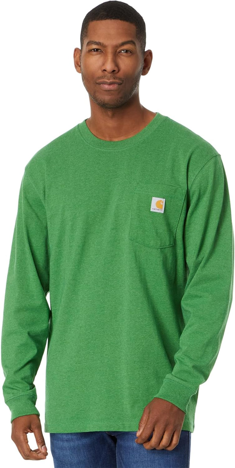 Carhartt Men's Loose Fit Heavyweight Long Sleeve Pocket TShirt