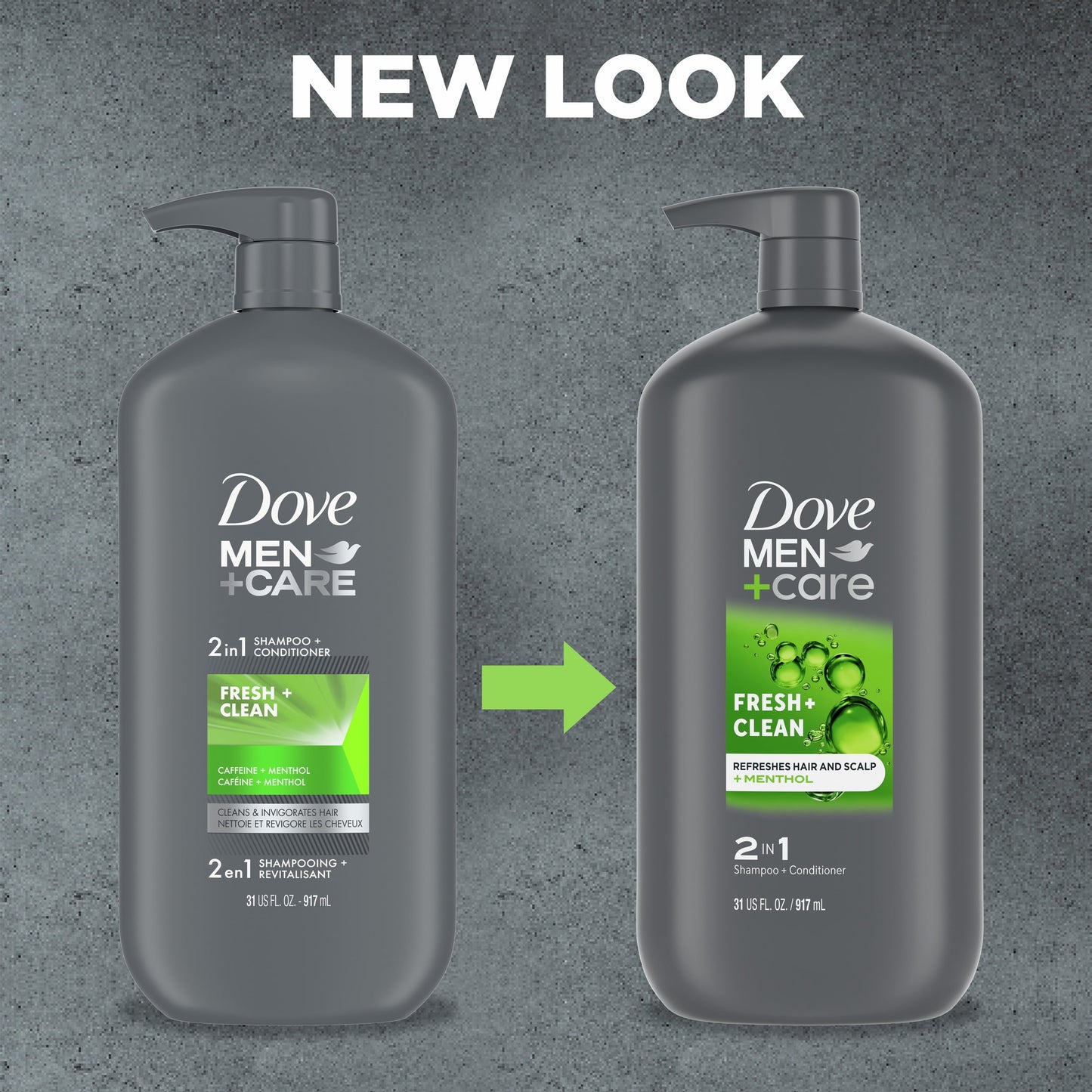 Dove Men+Care Daily 2-in-1 Shampoo and Conditioner