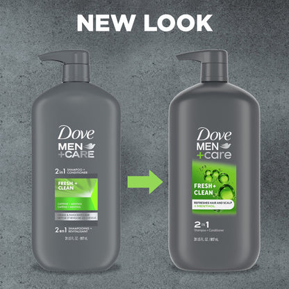 Dove Men+Care Daily 2-in-1 Shampoo and Conditioner