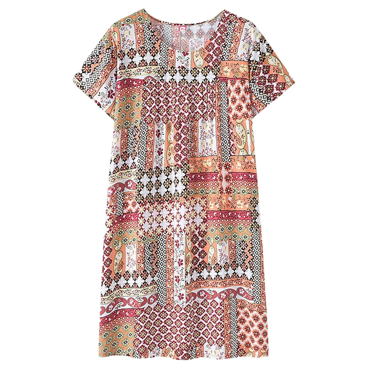 Cotton Silk Sleep Dress