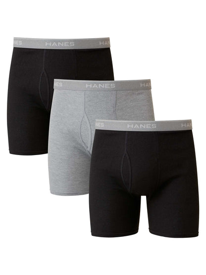 Hanes Men's Boxer Briefs, 3 Pack