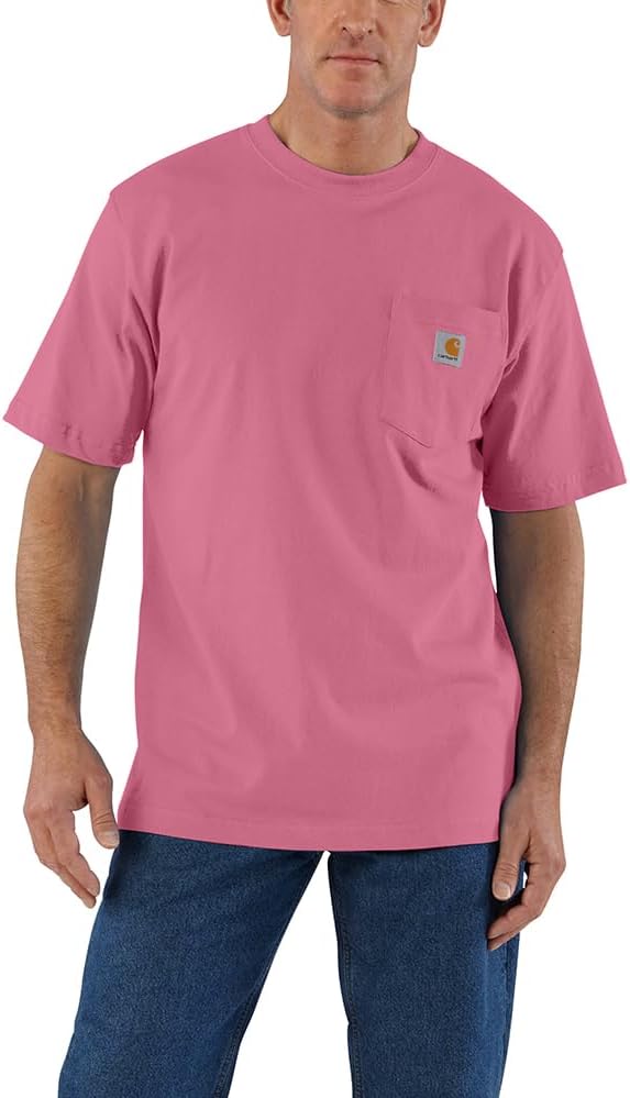 Carhartt Men's Loose Fit Heavyweight Short-Sleeve Pocket T-Shirt