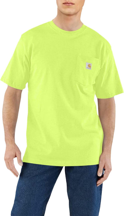 Carhartt Men's Loose Fit Heavyweight Short-Sleeve Pocket T-Shirt