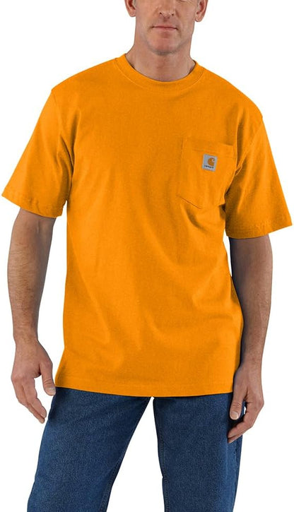 Carhartt Men's Loose Fit Heavyweight Short-Sleeve Pocket T-Shirt