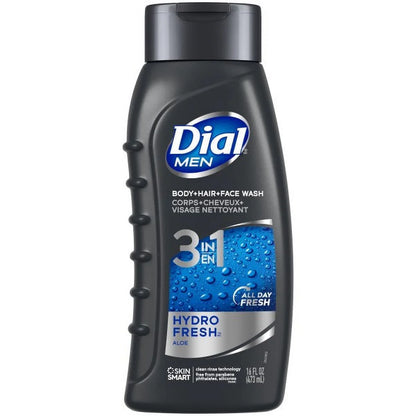 Dial Men 3in1 Body, Hair and Face Wash