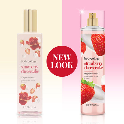 Bodycology Fragrance Body Mist, Strawberry Cheesecake