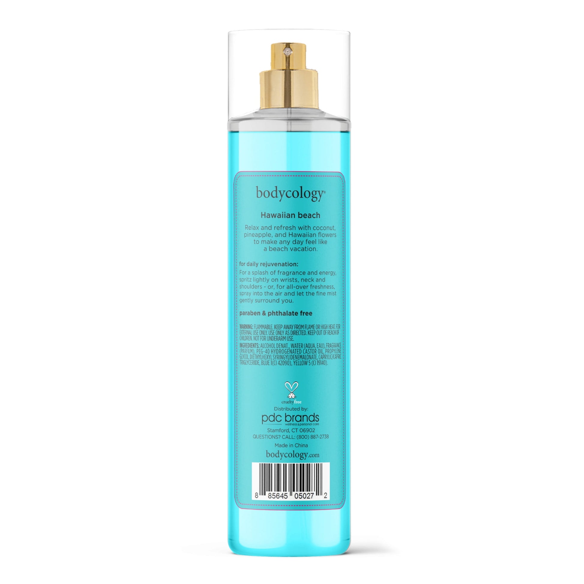 Bodycology Fragrance Body Mist, Hawaiian Beach