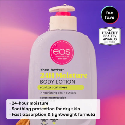 Body Lotion for Dry Skin, Vanilla Cashmere