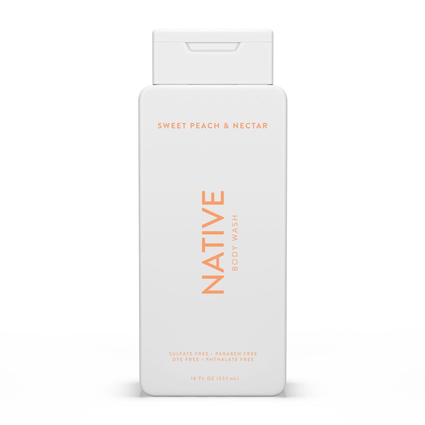 Native Body Wash, Sweet Peach & Nectar