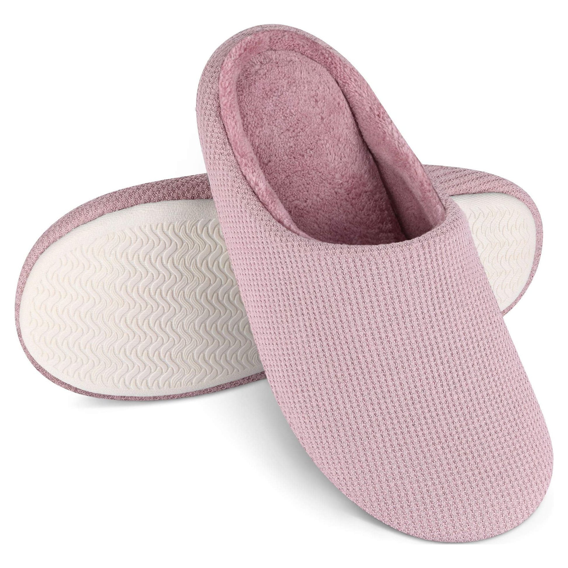 Bergman Kelly Memory Foam Slippers for Women & Men, Super Cushiony Slip-On House Shoes for WFH Comfort (Cush Collection), US Company