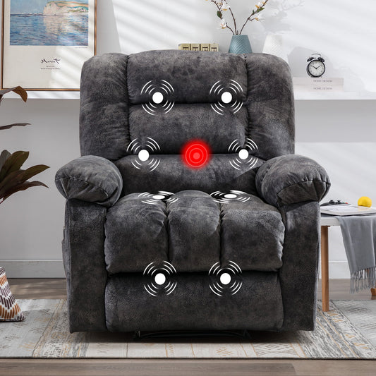 Massage Recliner Chairs with Heat and Vibration