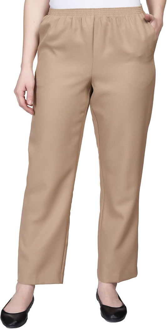 Pull-On Polyester Pants