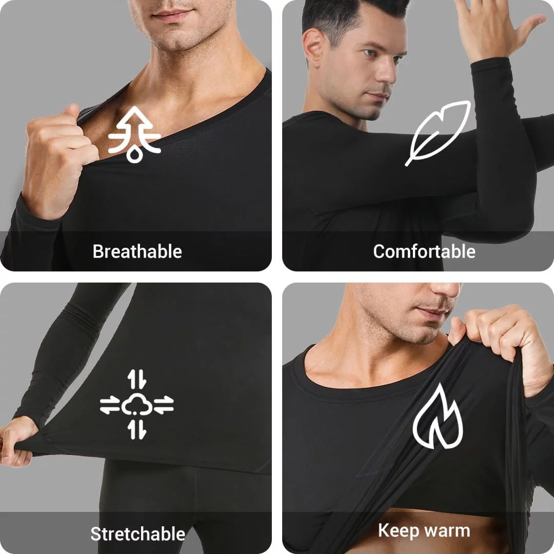 Winter Thermal Top and Bottom