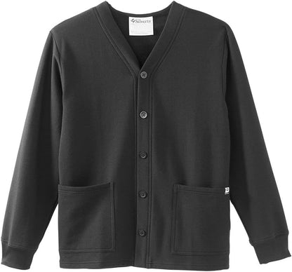 Men’s Open-Back Adaptive Soft Fleece Cardigan