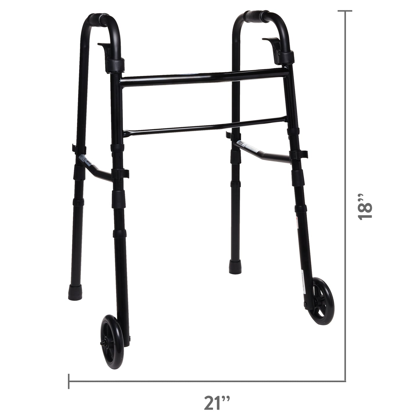 Folding Walker with Wheels