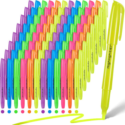 120 Pack Highlighters Assorted Colors