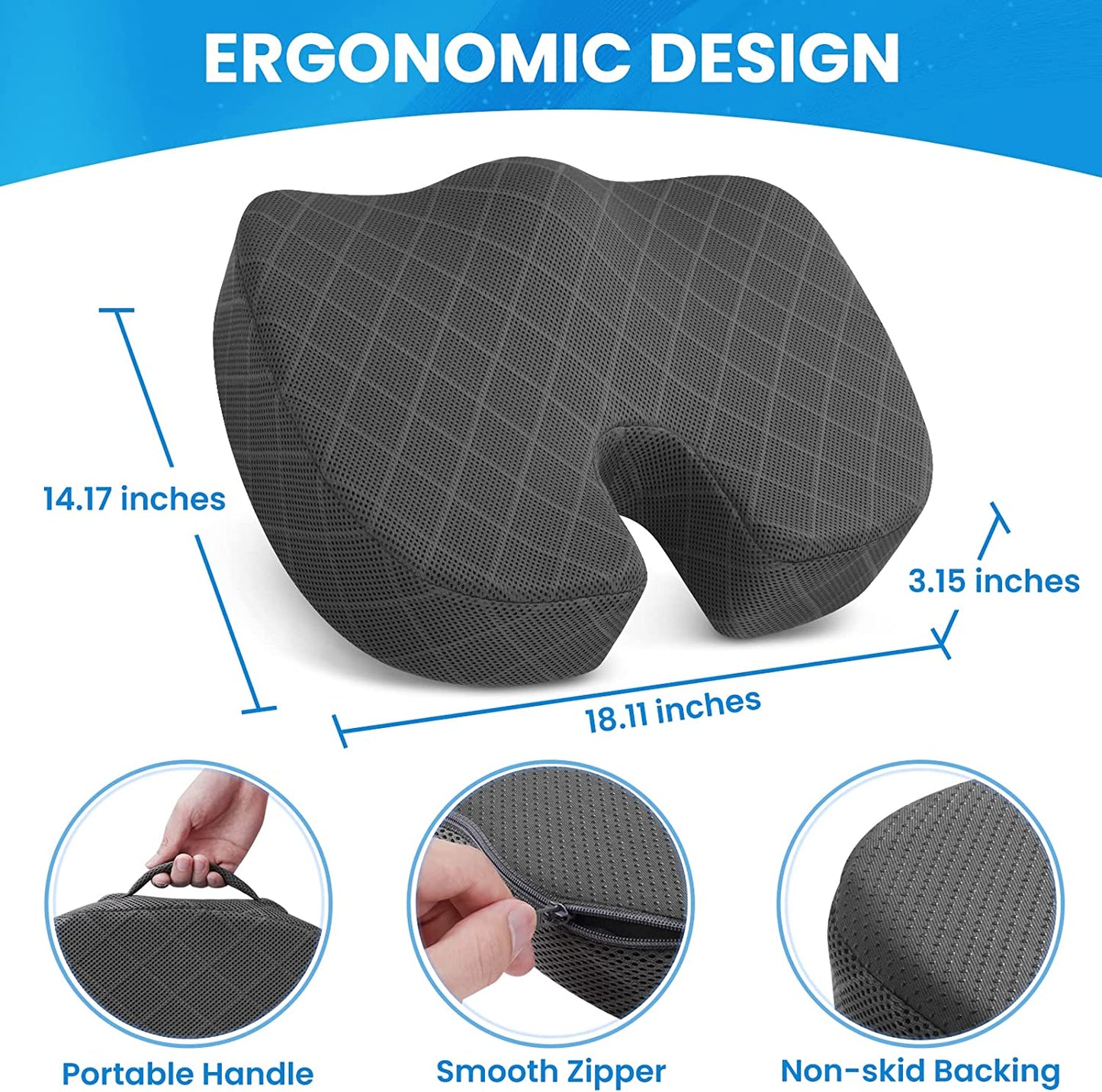 Seat Cushion - Memory Foam