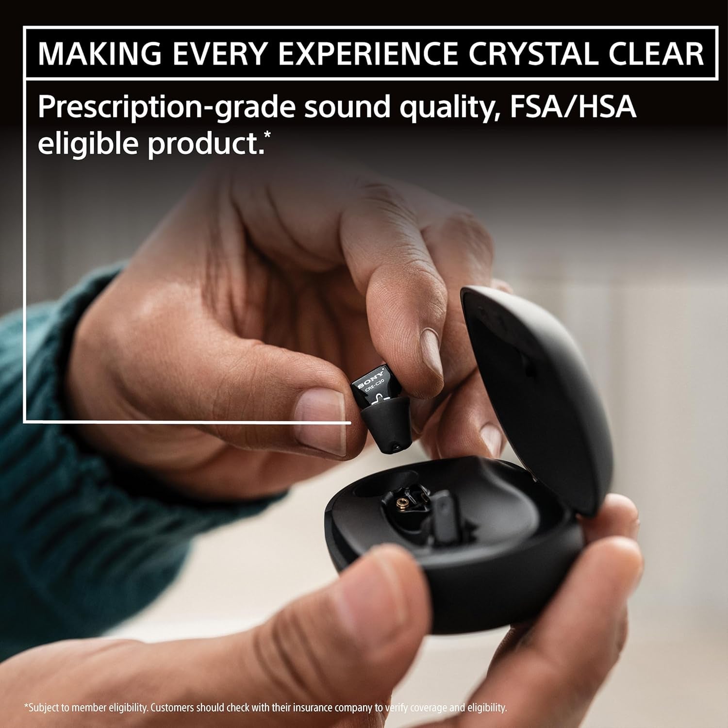 Sony CRE-C20 Self-Fitting OTC Hearing Aids