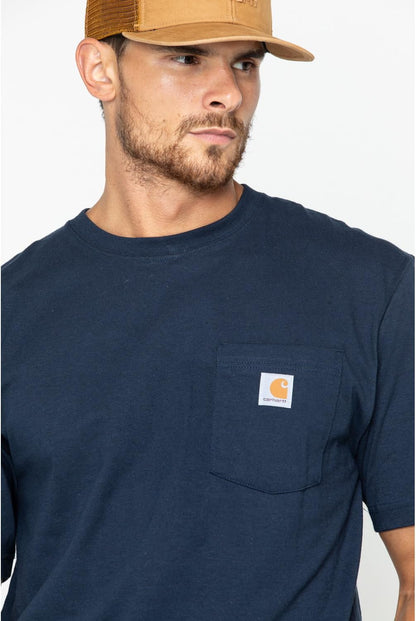 Carhartt Men's Loose Fit Heavyweight Short-Sleeve Pocket T-Shirt