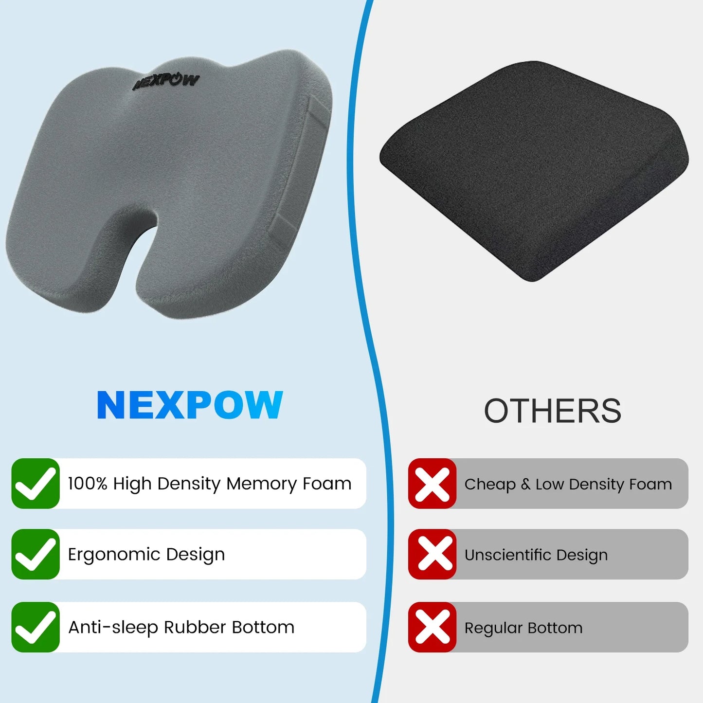 Memory Foam Seat Cushion