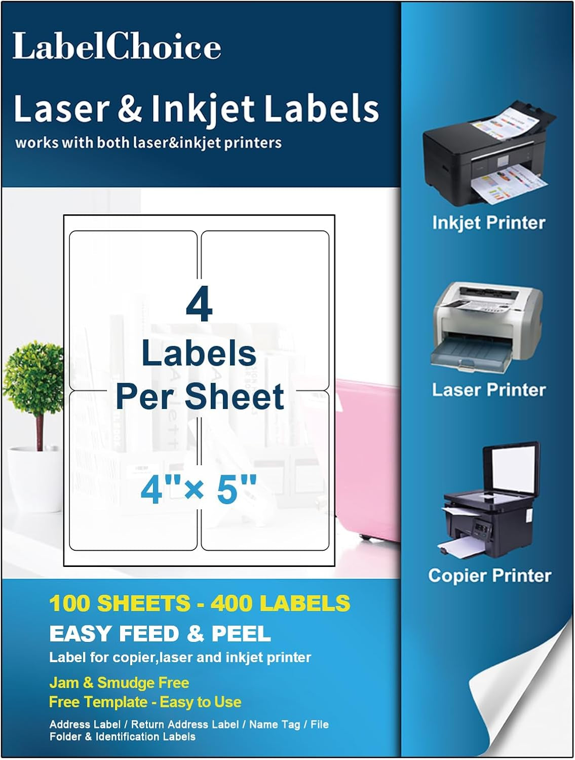 100 Sheets 3000 Labels