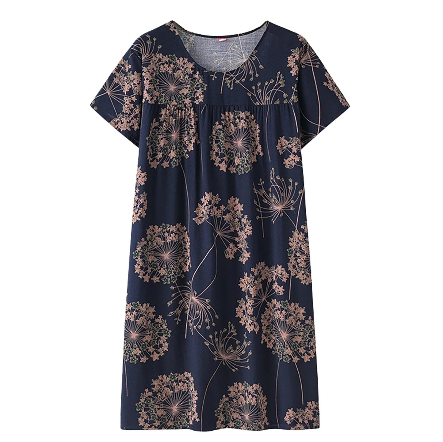 Cotton Silk Sleep Dress