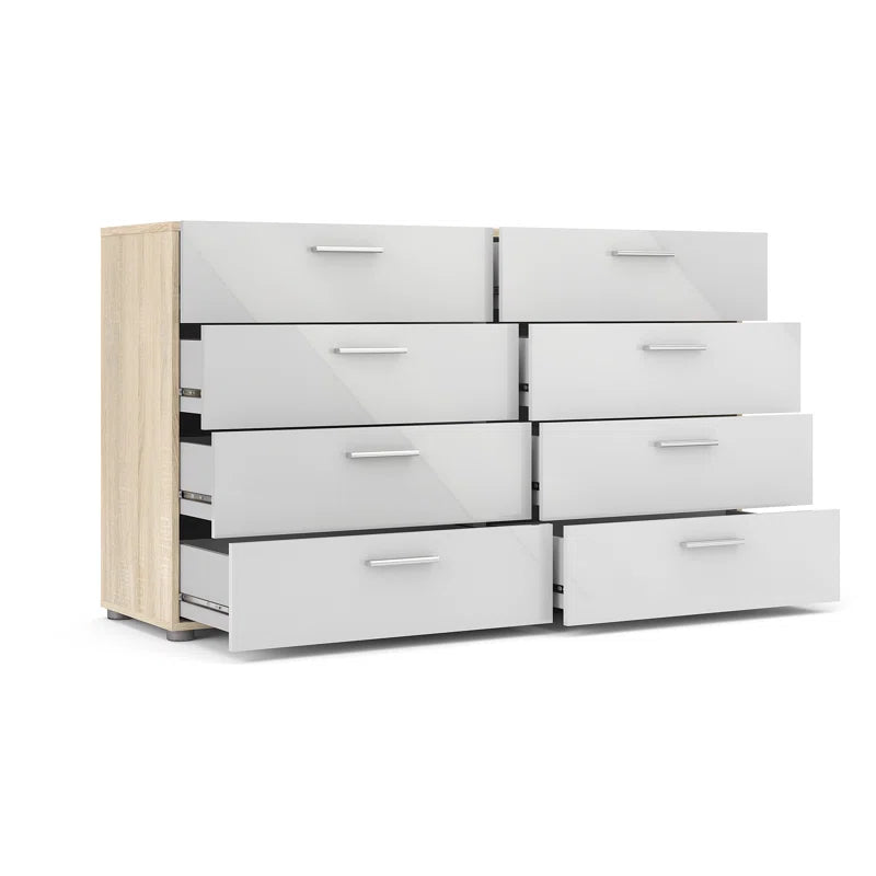 8 Drawer Double Dresser