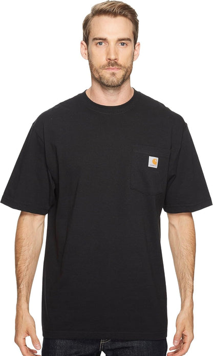 Carhartt Men's Loose Fit Heavyweight Short-Sleeve Pocket T-Shirt