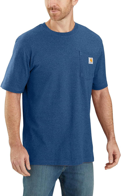 Carhartt Men's Loose Fit Heavyweight Short-Sleeve Pocket T-Shirt