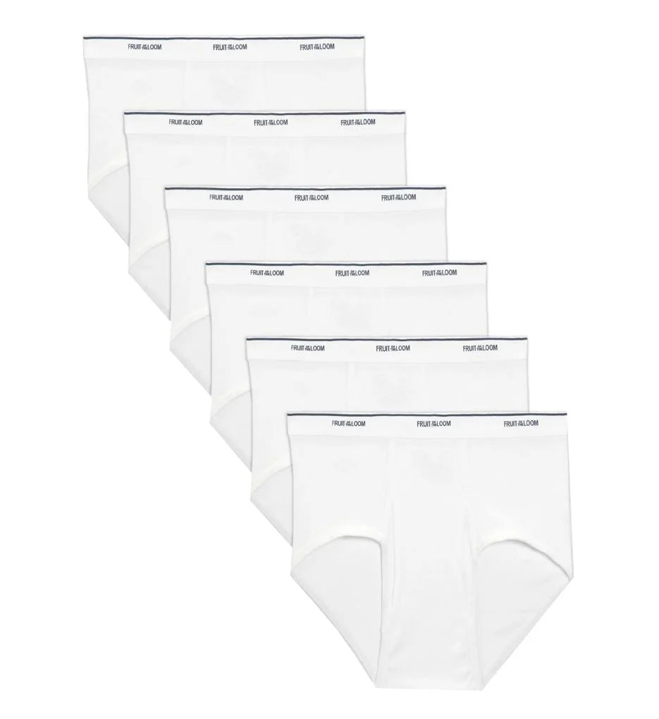 Fruit of the Loom Men's White Briefs, 9-Pack