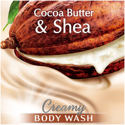 Suave Essentials Gentle Body Wash, Cocoa Butter & Shea