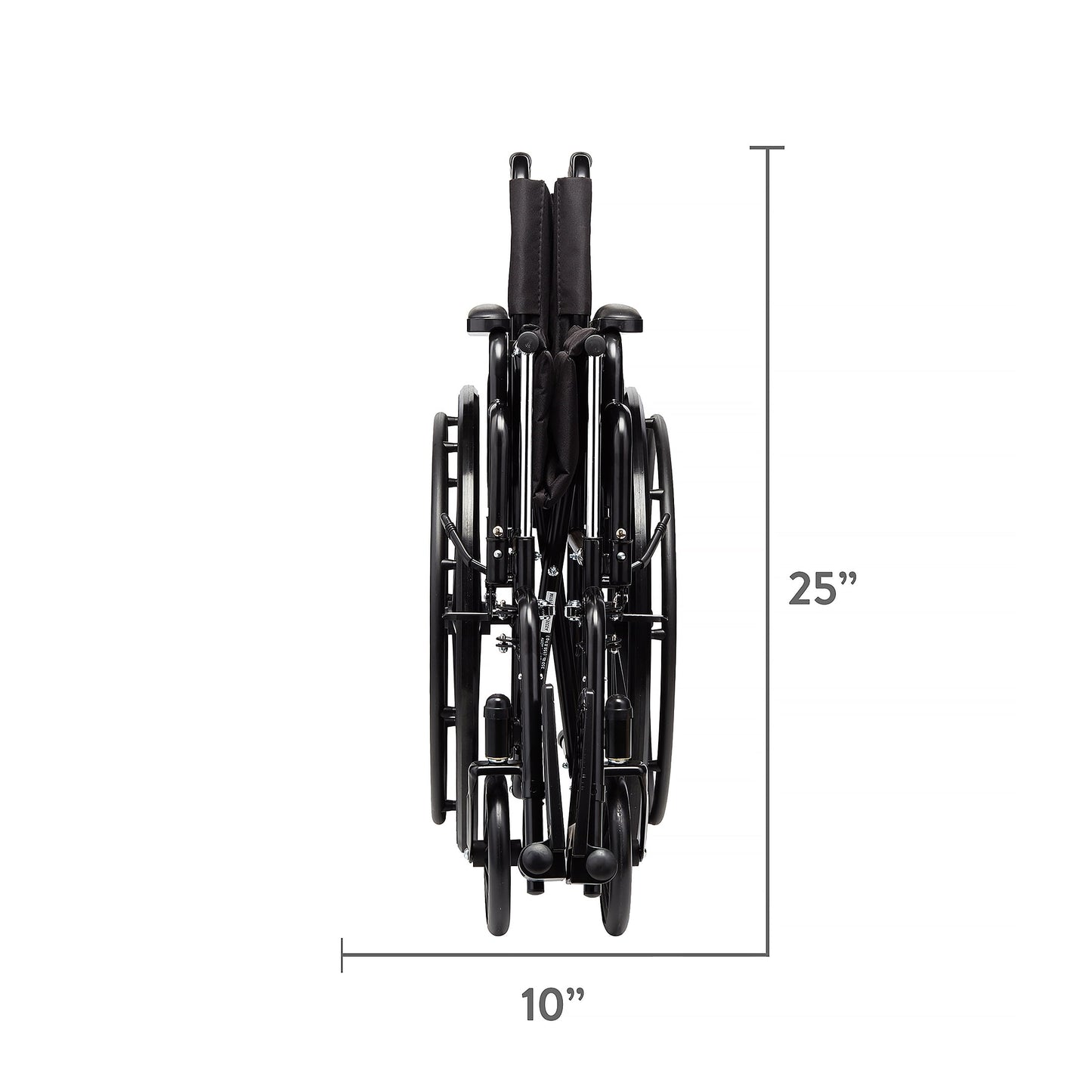 Lightweight Foldable Steel Wheelchair