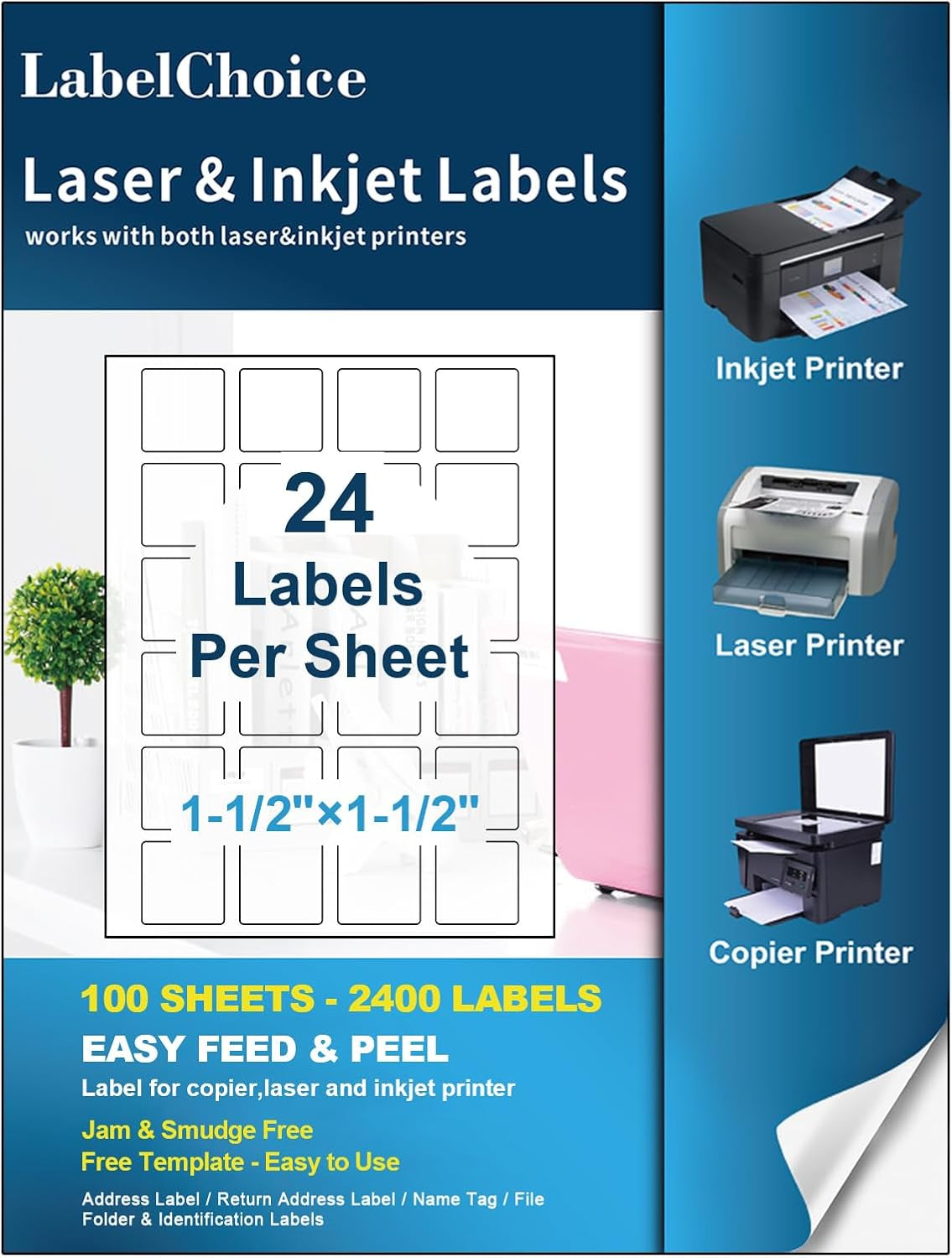 100 Sheets 3000 Labels