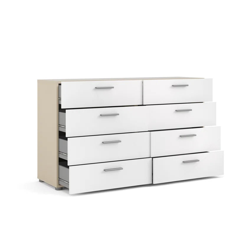 8 Drawer Double Dresser