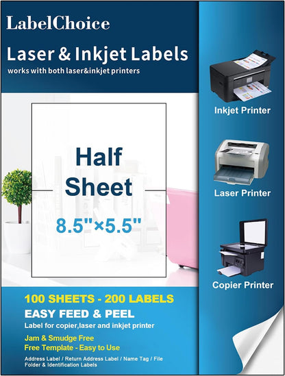 100 Sheets 3000 Labels