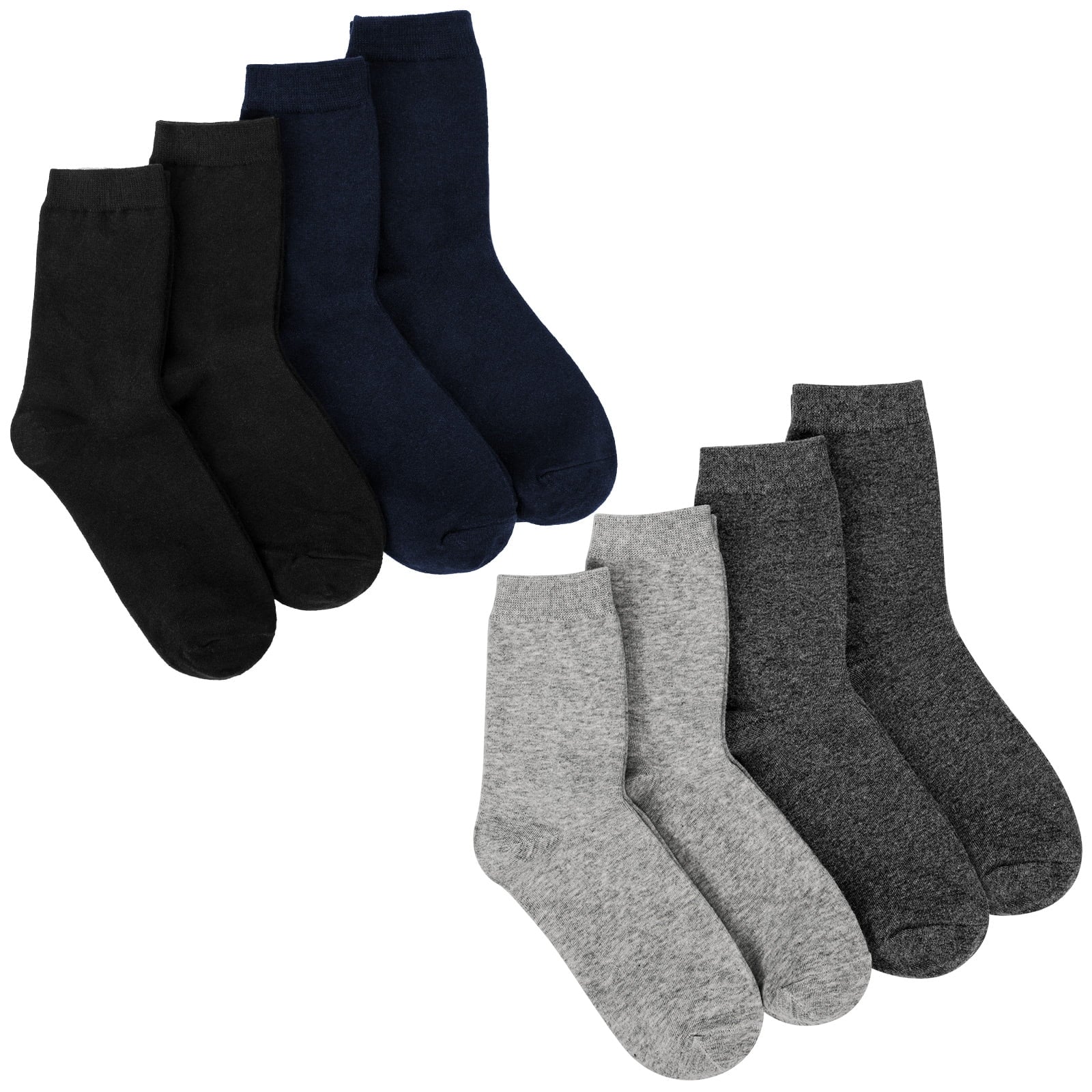 Soft Cotton Crew Socks