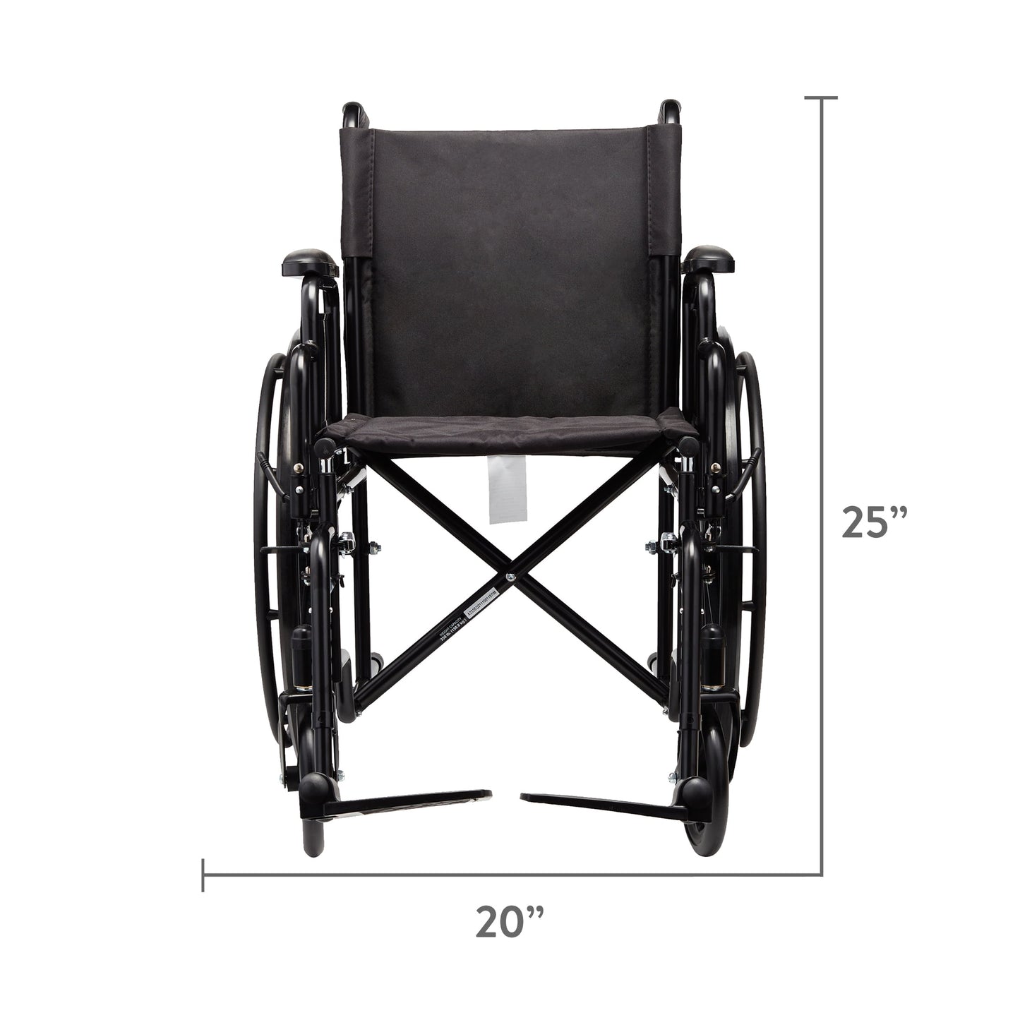 Lightweight Foldable Steel Wheelchair